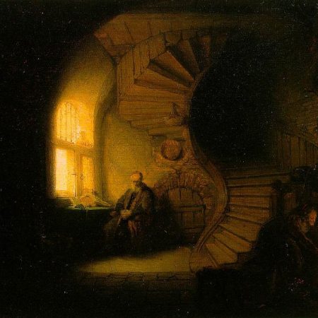 Rembrandt - Philosopher in Meditation (1632)