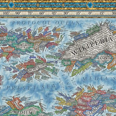 Αυτός είναι ο Παγκόσμιος Χάρτης του σημερινού Ίντερνετ