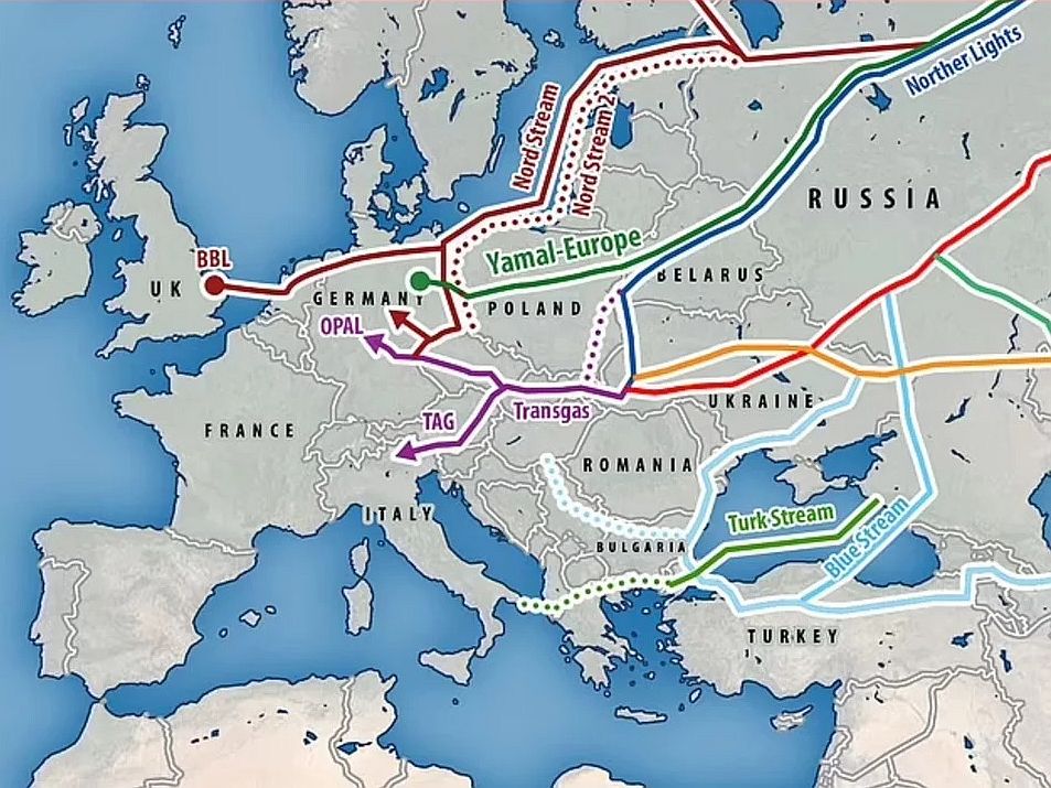 Σε πόλεμο του φυσικού αερίου στην Ευρώπη εξελίσσεται η σύρραξη στην Ουκρανία
