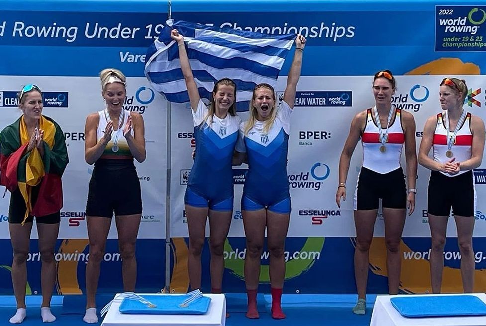 «Χρυσές» και με παγκόσμιο ρεκόρ στην Ιταλία οι Μπούρμπου και Φράγκου