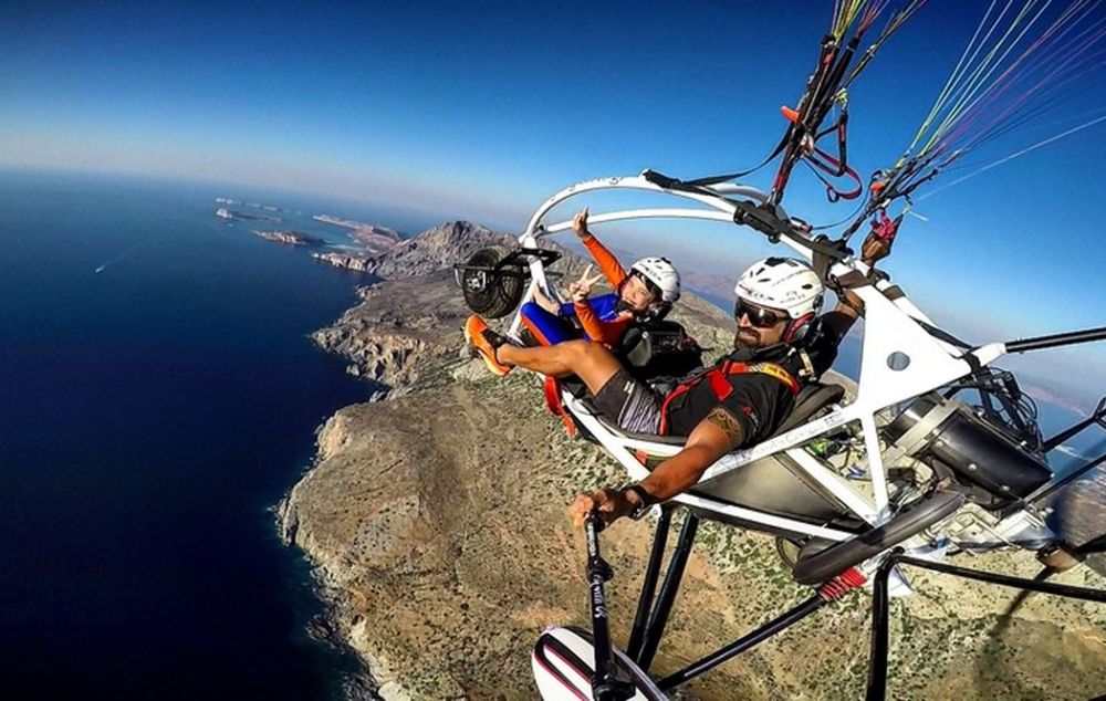 Η Κρήτη από ψηλά είναι εμπειρία ζωής γεμάτη εικόνες και συναισθήματα