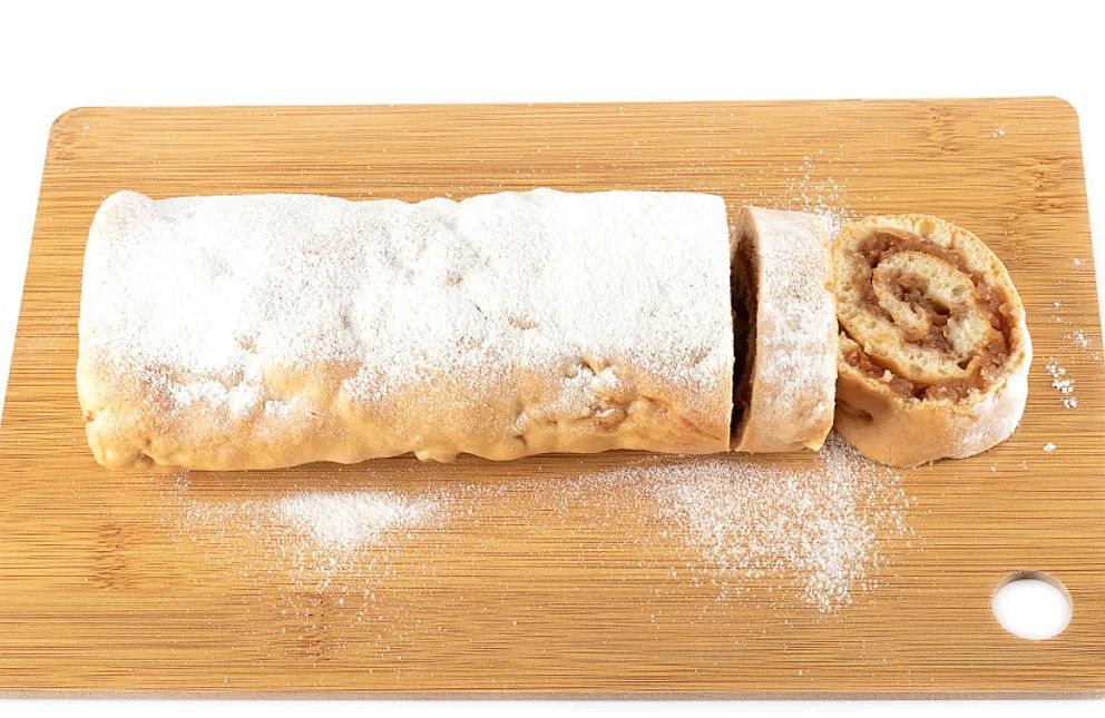 Συνταγή για εύκολη μηλόπιτα ρολό (BINTEO)