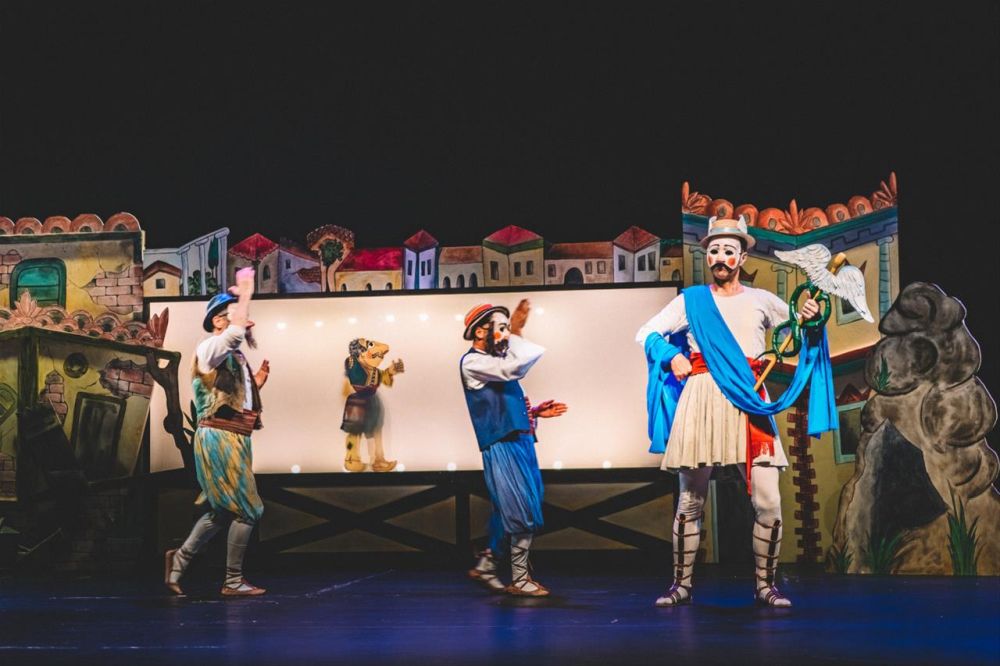 Ο Καραγκιόζης «συναντά» τον Αριστοφάνη στη σκηνή του ΚΘΒΕ