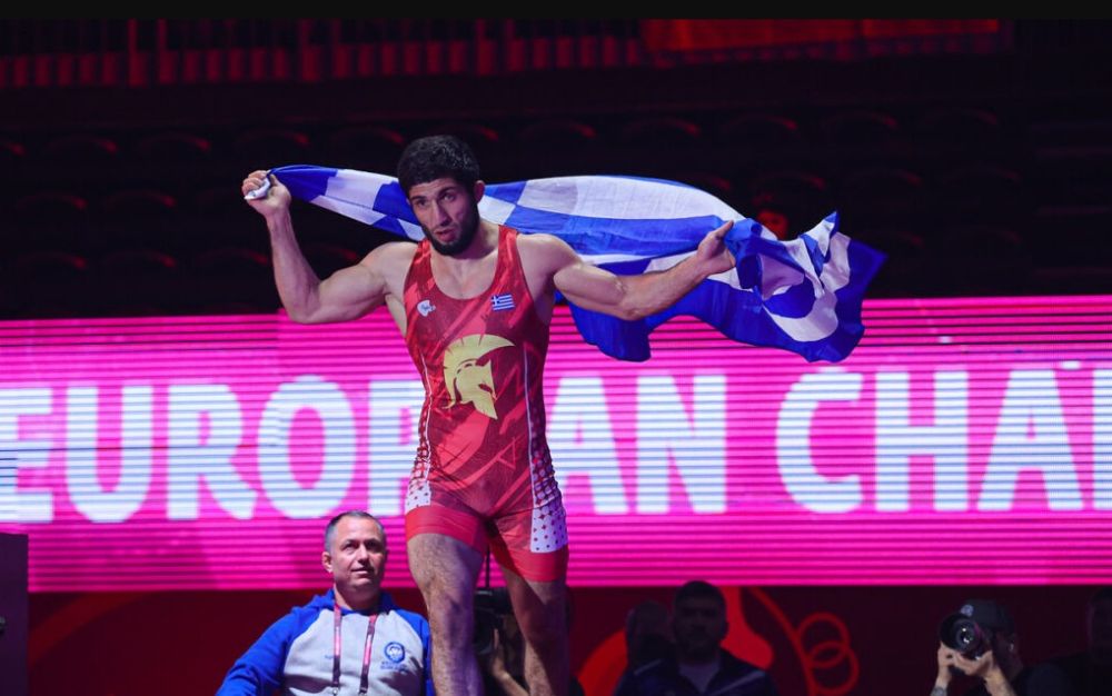 «Χρυσός» ο Κουρουγκλίεβ στο Ευρωπαϊκό Πρωτάθλημα Πάλης